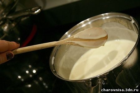 Рецепт - Белый сливочный соус