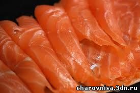 Рецепт - Посол красной рыбы - семга, лосось